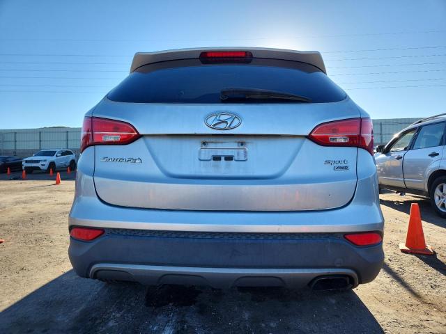 5XYZTDLB3FG248586 - 2015 HYUNDAI SANTA FE S SILVER photo 6