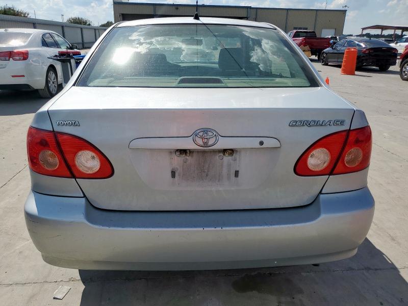 1NXBR32E97Z869493 - 2007 TOYOTA COROLLA CE SILVER photo 6