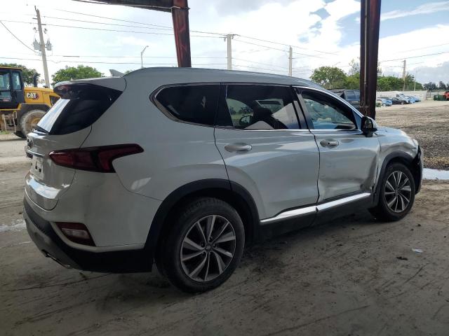 5NMS33AD4KH032052 - 2019 HYUNDAI SANTA FE SEL Biały zdjęcie 3