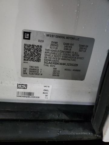 5GAERBKW4KJ235329 - 2019 BUICK ENCLAVE ESSENCE თეთრი ფოტო 13