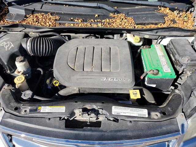 2C4RC1CG7CR301257 - 2012 CHRYSLER TOWN & COU TOURING L SILVER photo 12