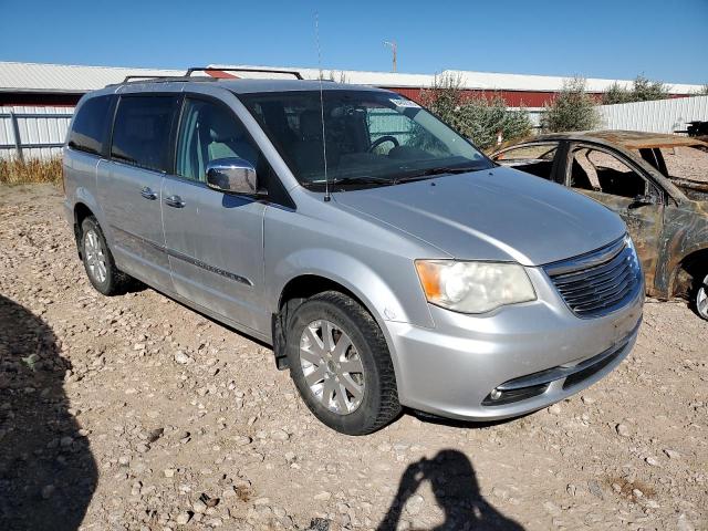 2C4RC1CG7CR301257 - 2012 CHRYSLER TOWN & COU TOURING L SILVER photo 4