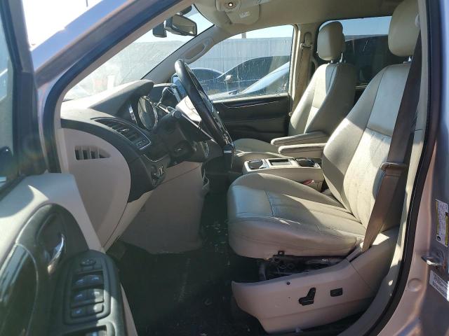 2C4RC1CG7CR301257 - 2012 CHRYSLER TOWN & COU TOURING L SILVER photo 7