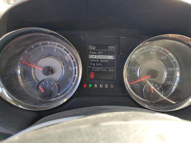 2C4RC1CG7CR301257 - 2012 CHRYSLER TOWN & COU TOURING L SILVER photo 9