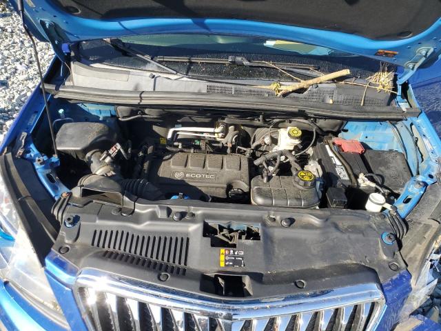 KL4CJGSB6DB147218 - 2013 BUICK ENCORE BLUE photo 11