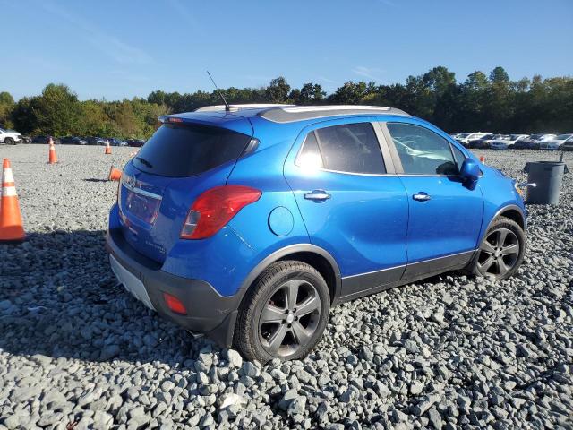 KL4CJGSB6DB147218 - 2013 BUICK ENCORE BLUE photo 3