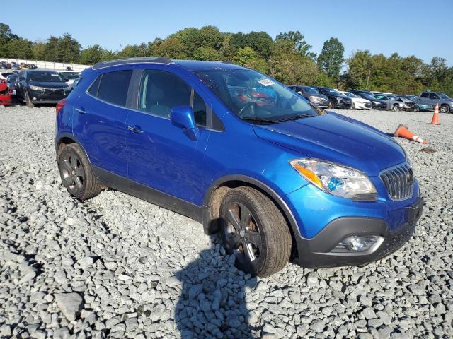 KL4CJGSB6DB147218 - 2013 BUICK ENCORE BLUE photo 4