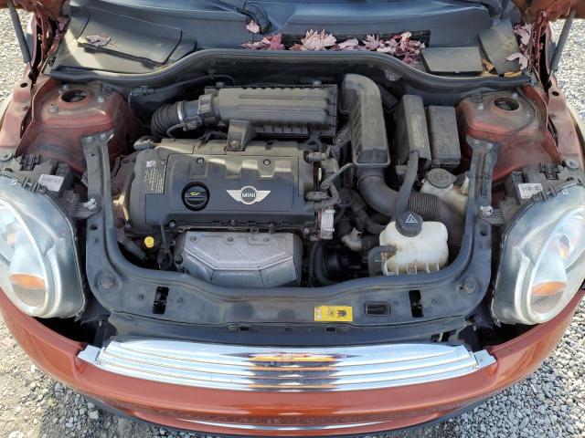 WMWSU3C54CT185921 - 2012 MINI COOPER ORANGE photo 12