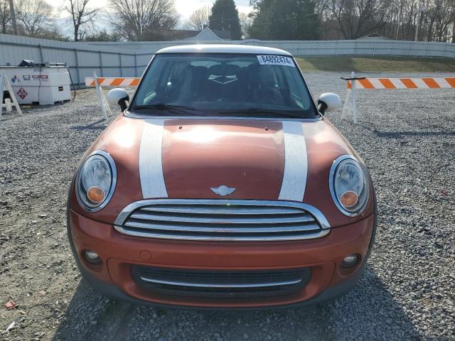WMWSU3C54CT185921 - 2012 MINI COOPER ORANGE photo 5
