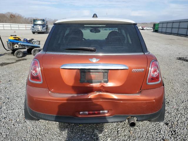 WMWSU3C54CT185921 - 2012 MINI COOPER ORANGE photo 6