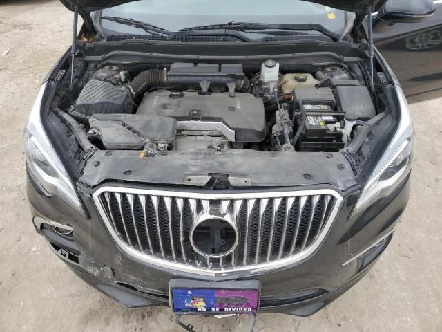 LRBFXCSA6HD030085 - 2017 BUICK ENVISION PREFERRED შავი ფოტო 12