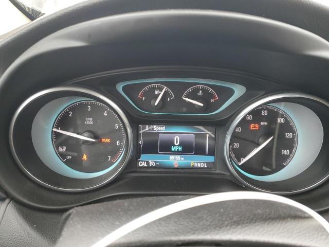 LRBFXCSA6HD030085 - 2017 BUICK ENVISION PREFERRED შავი ფოტო 9