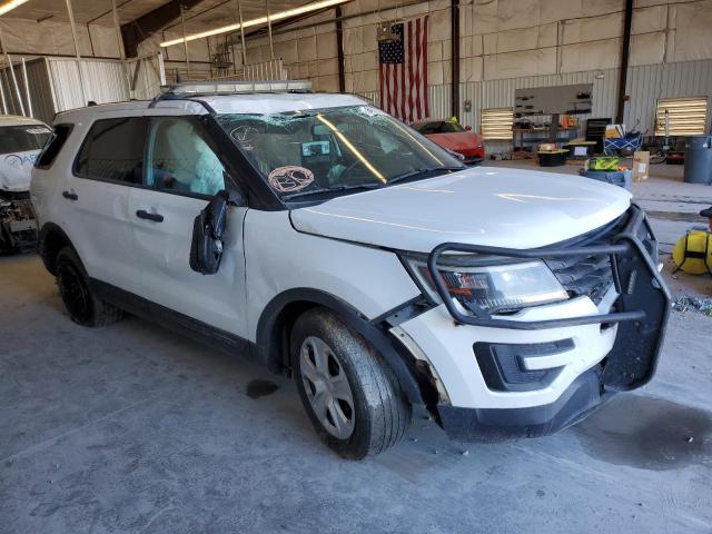 1FM5K8AR8KGA28727 - 2019 FORD EXPLORER POLICE INTERCEPTOR Սպիտակ լուսանկար 4