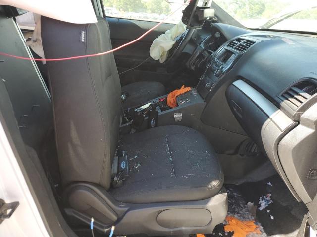 1FM5K8AR8KGA28727 - 2019 FORD EXPLORER POLICE INTERCEPTOR Սպիտակ լուսանկար 7