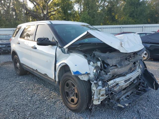 1FM5K8ARGJGA58629 - 2018 FORD EXPLORER POLICE INTERCEPTOR Beyaz fotoğraf 4