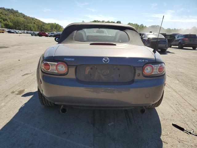 JM1NC25F860120837 - 2006 MAZDA MX-5 MIATA SILVER photo 6
