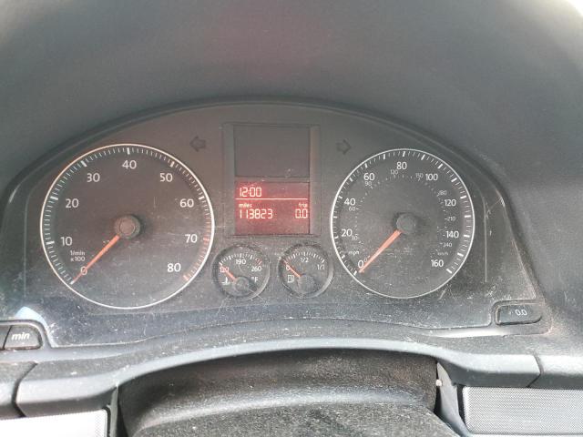 3VWRA71K49M019669 - 2009 VOLKSWAGEN JETTA WOLFSBURG 黑色 照片 9