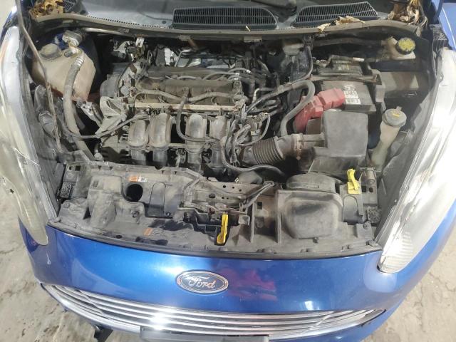 3FADP4BJ2JM114967 - 2018 FORD FIESTA SE Bleu photo 11