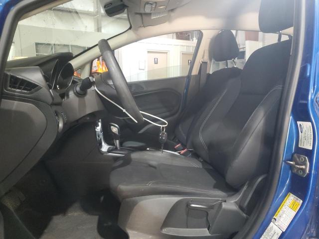 3FADP4BJ2JM114967 - 2018 FORD FIESTA SE Bleu photo 7