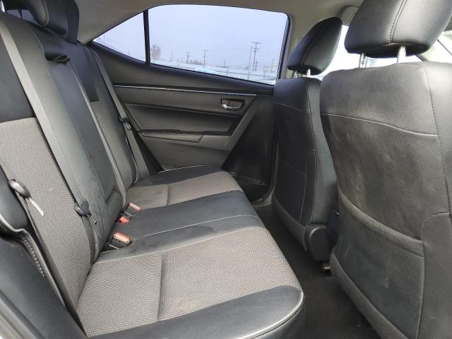 2T1BURHE4GC585361 - 2016 TOYOTA COROLLA L SILVER photo 10