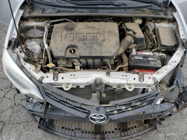 2T1BURHE4GC585361 - 2016 TOYOTA COROLLA L SILVER photo 11