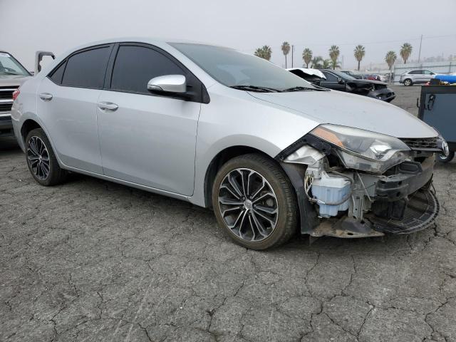 2T1BURHE4GC585361 - 2016 TOYOTA COROLLA L SILVER photo 4