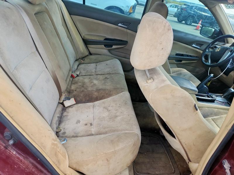 1HGCP26419A101393 - 2009 HONDA ACCORD LXP 勃艮第红 照片 10