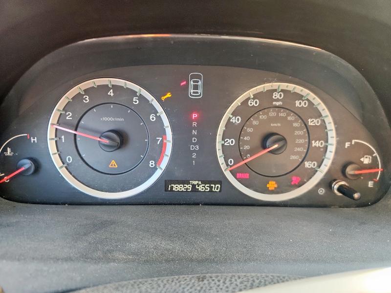 1HGCP26419A101393 - 2009 HONDA ACCORD LXP 勃艮第红 照片 9