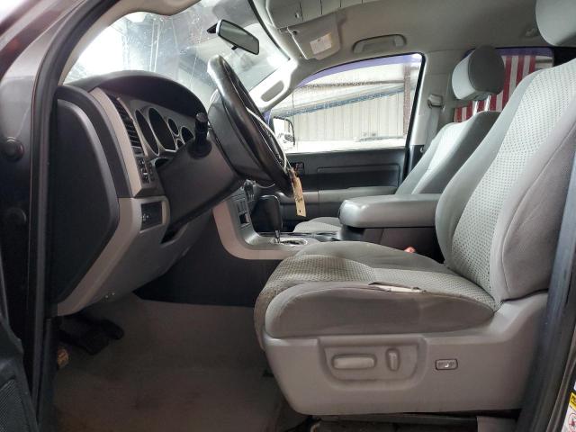 5TFUY5F1XBX190567 - 2011 TOYOTA TUNDRA DOUBLE CAB SR5 GRAY photo 7