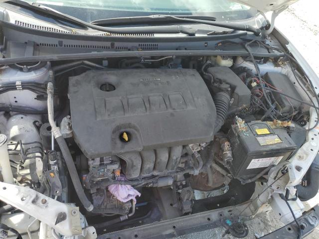 2T1BURHE8FC472303 - 2015 TOYOTA COROLLA L WHITE photo 11