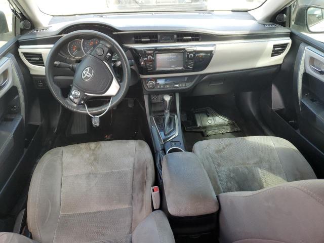 2T1BURHE8FC472303 - 2015 TOYOTA COROLLA L WHITE photo 8