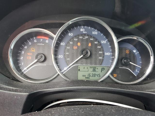 2T1BURHE8FC472303 - 2015 TOYOTA COROLLA L WHITE photo 9