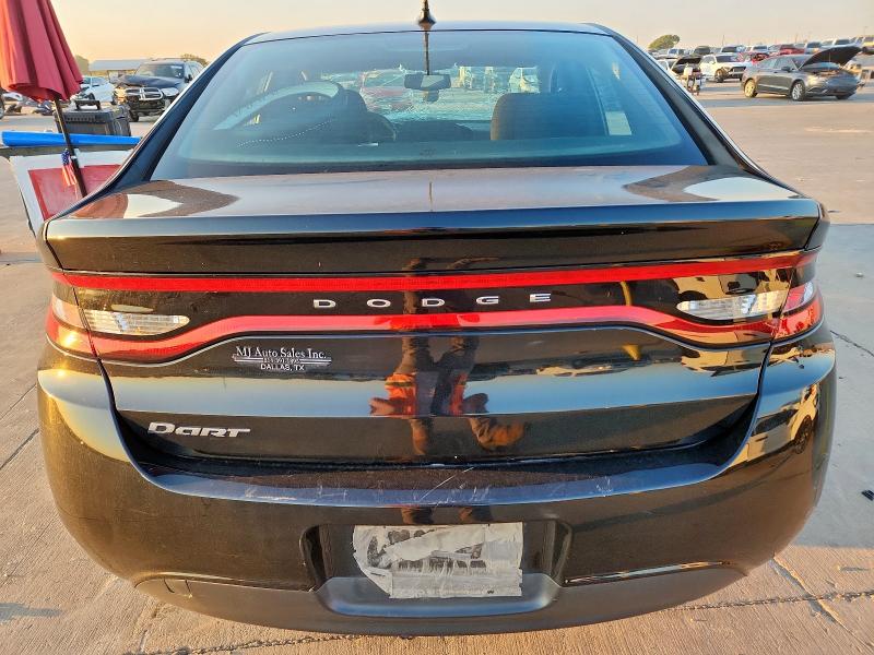 1C3CDFAA5DD147395 - 2013 DODGE DART SE Negro foto 6