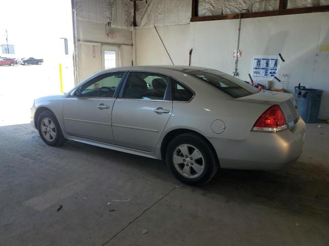 2G1WF5EK9B1228269 - 2011 CHEVROLET IMPALA LS SILVER photo 2