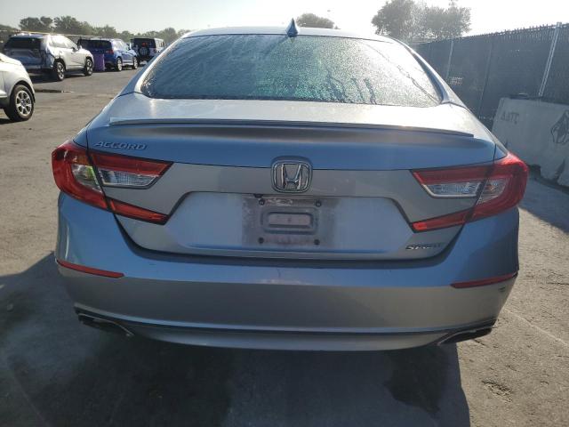 1HGCV1F35JA025284 - 2018 HONDA ACCORD SPORT Gümüş fotoğraf 6