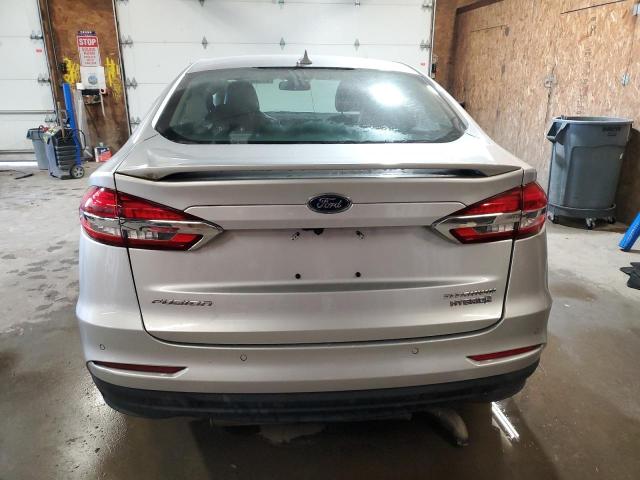 3FA6P0RU9KR117189 - 2019 FORD FUSION TITANIUM Gümüş foto 6