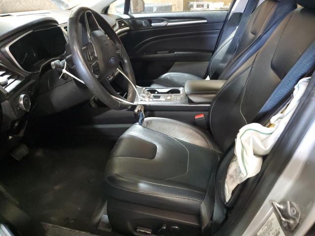 3FA6P0RU9KR117189 - 2019 FORD FUSION TITANIUM Gümüş foto 7