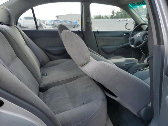 2HGES16595H564940 - 2005 HONDA CIVIC LX ვერცხლისფერი ფოტო 10