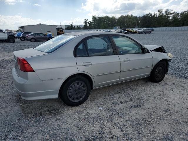 2HGES16595H564940 - 2005 HONDA CIVIC LX ვერცხლისფერი ფოტო 3