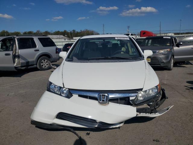 2HGFA16528H332711 - 2008 HONDA CIVIC LX WHITE photo 5