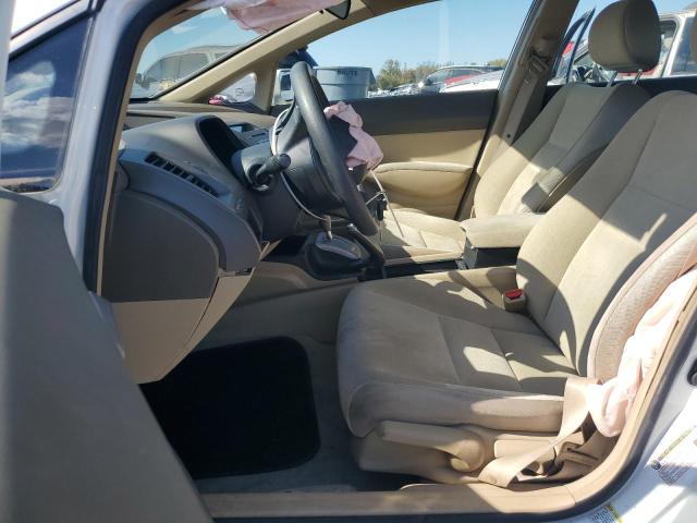 2HGFA16528H332711 - 2008 HONDA CIVIC LX WHITE photo 7