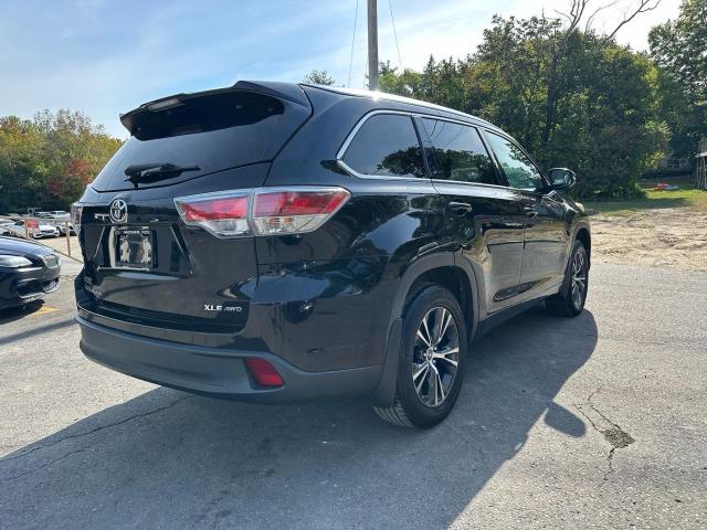 5TDJKRFH3GS242210 - 2016 TOYOTA HIGHLANDER XLE BLACK photo 3