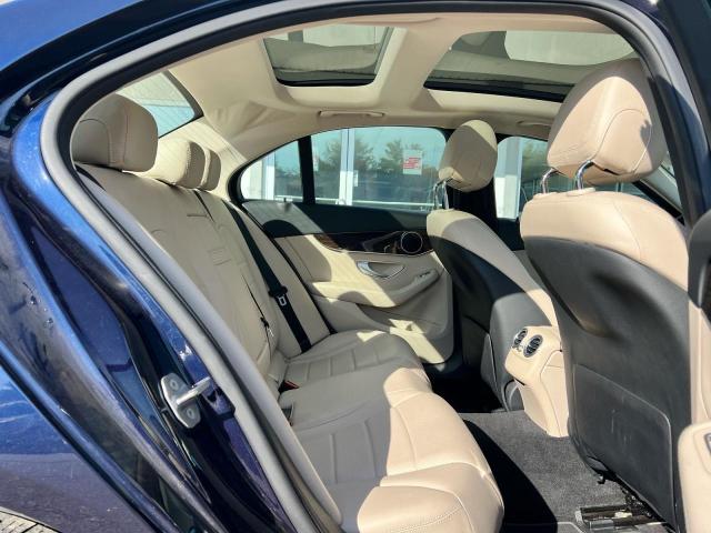 55SWF4KB3HU222509 - 2017 MERCEDES-BENZ C 300 4MATIC BLUE photo 6