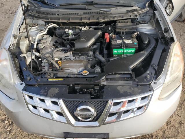 JN8AS5MV4DW665556 - 2013 NISSAN ROGUE S SILVER photo 12