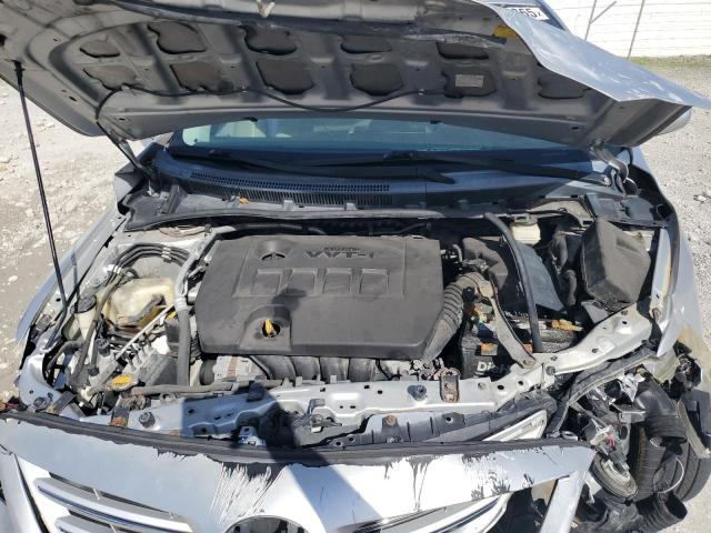 5YFBU4EE7DP116820 - 2013 TOYOTA COROLLA BASE Gümüş fotoğraf 11