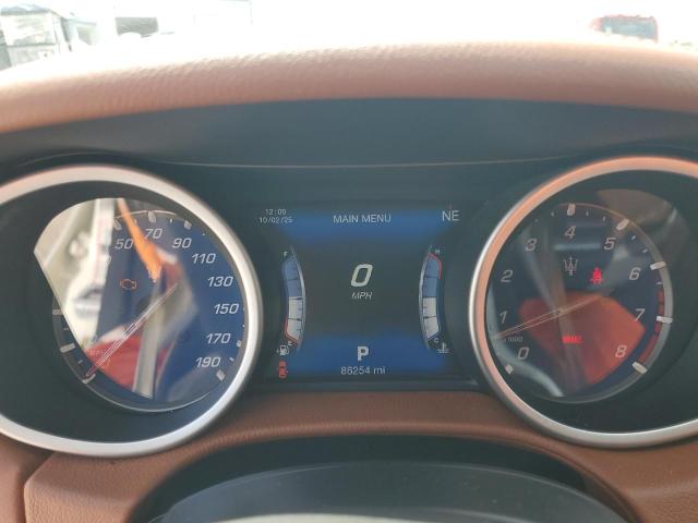 ZAM57RTA1H1244817 - 2017 MASERATI GHIBLI S Білий фото 9