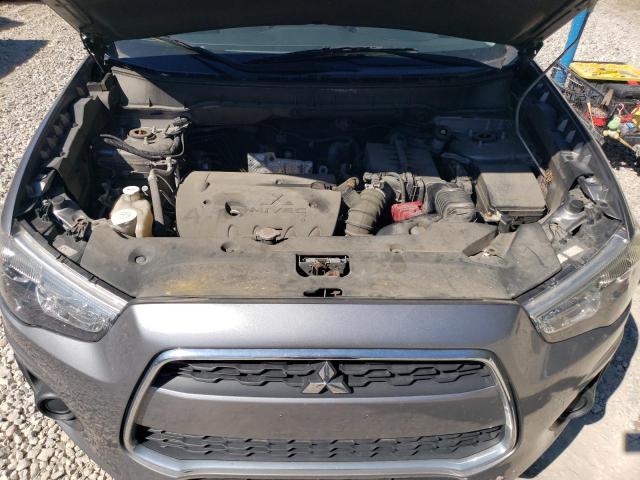 4A4AP3AU4FE007086 - 2015 MITSUBISHI OUTLANDER ES Сірий фото 12