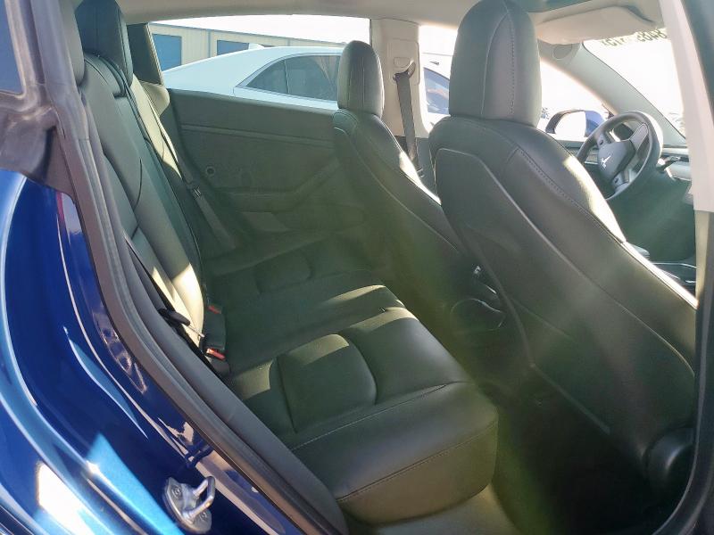 5YJ3E1EC6NF110082 - 2022 TESLA MODEL 3 BLUE photo 10