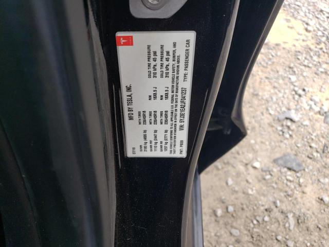 5YJ3E1EA2JF041237 - 2018 TESLA MODEL 3 Siyah fotoğraf 12