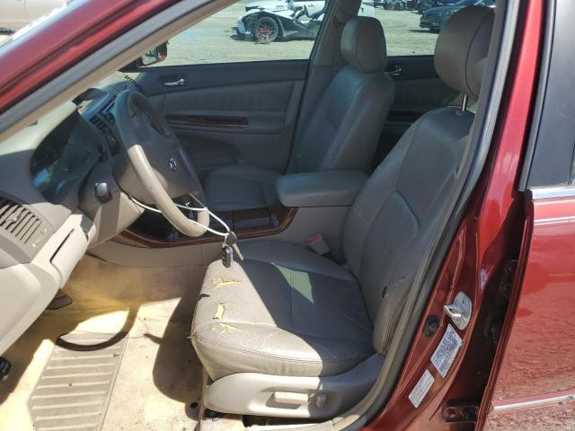 4T1BE32K43U206540 - 2003 TOYOTA CAMRY LE 红色 照片 7
